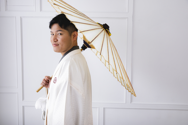 新郎様のソロショット