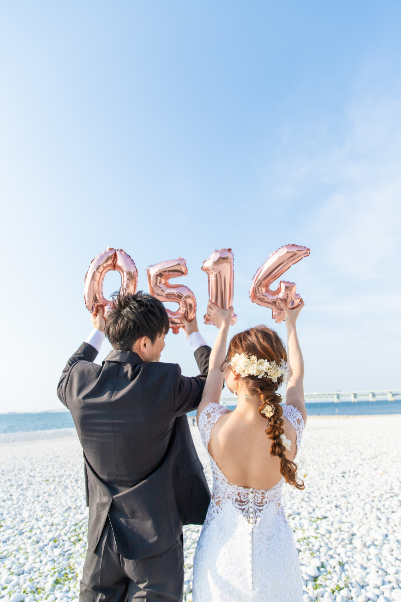 後半は海辺で撮影スタート☆