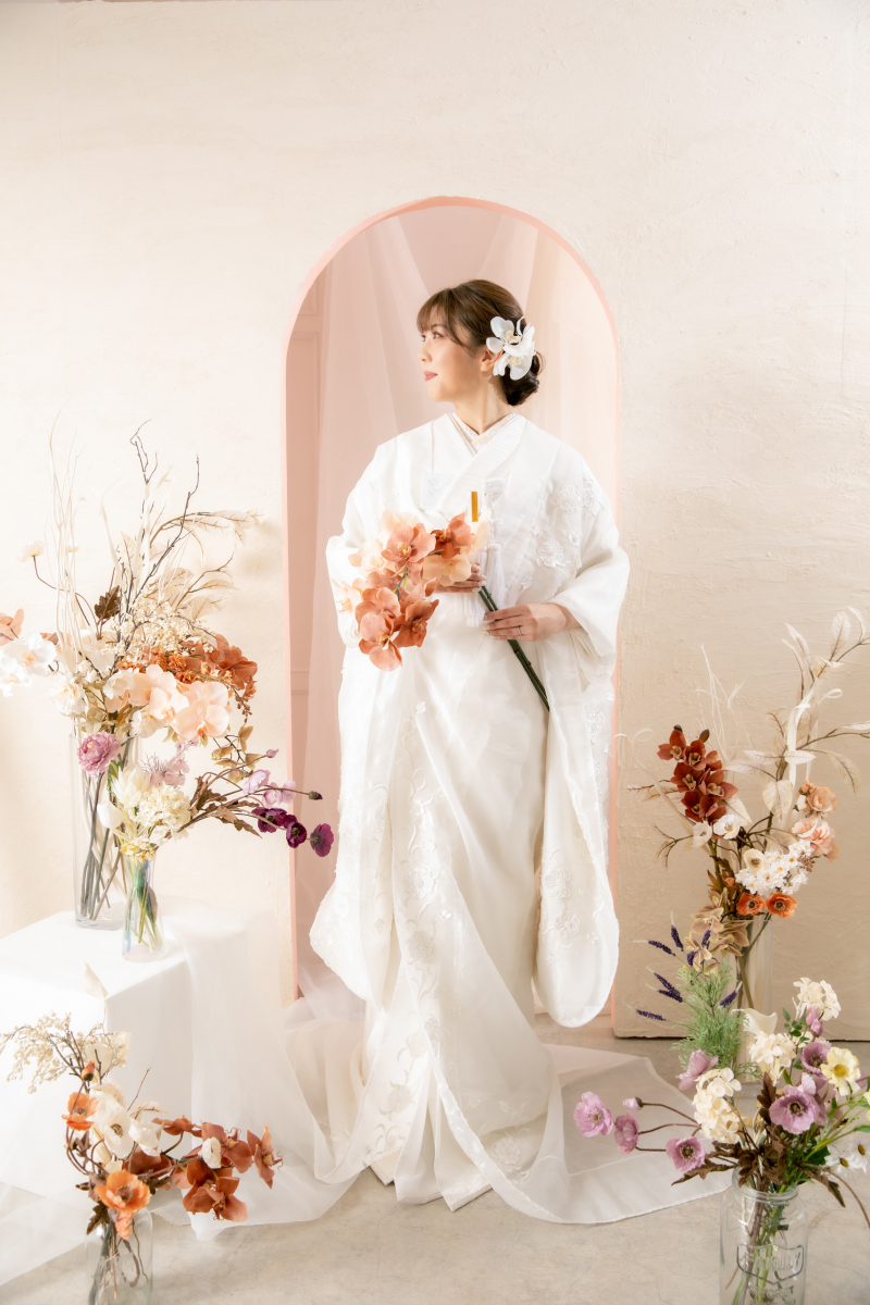 新婦様のソロショット