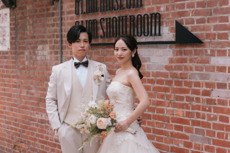 最後はカメラ目線で