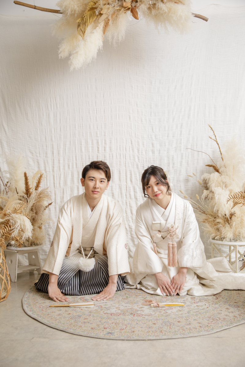 定番の正座ショット