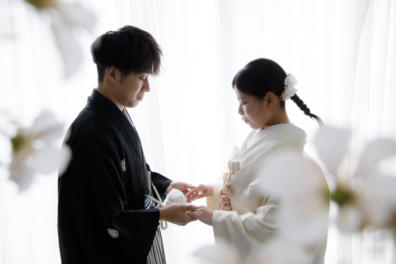 まずは和装の撮影から☆