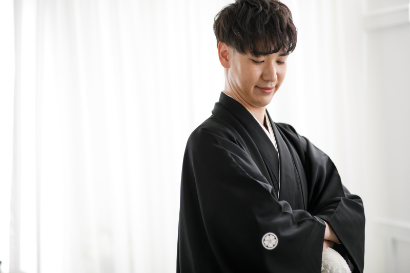 新郎ソロショット