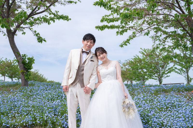 春らしい新緑も一緒に