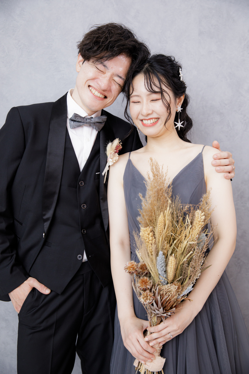 緊張もほぐれさらに素敵な笑顔