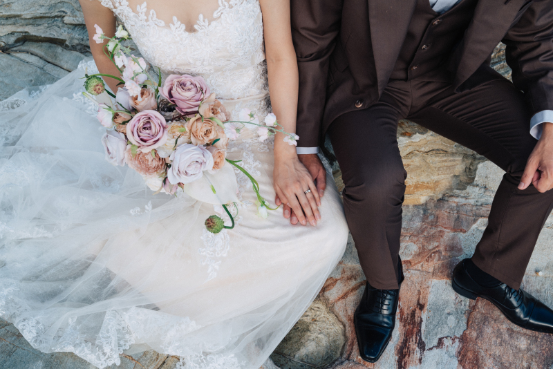 定番のお手元ショット