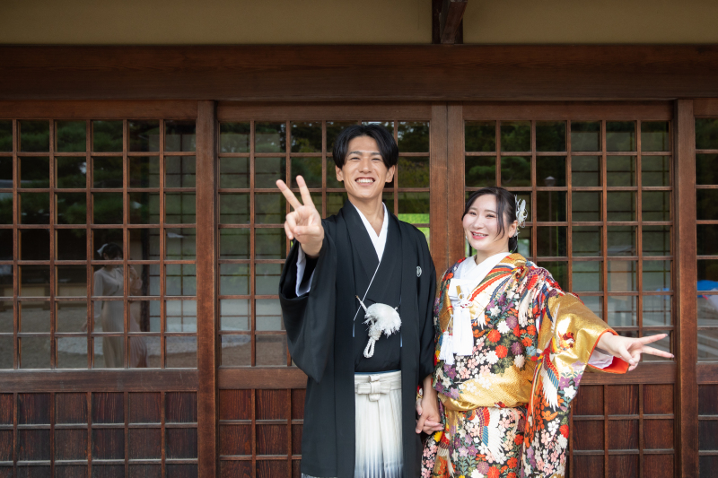 最後はお疲れ様のピース◎