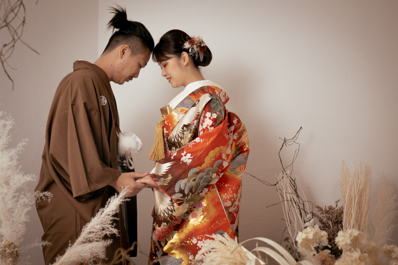 手を取り合って・・・♡