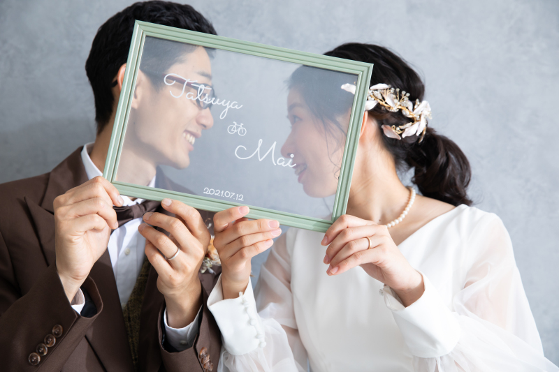 名前入りプレートも