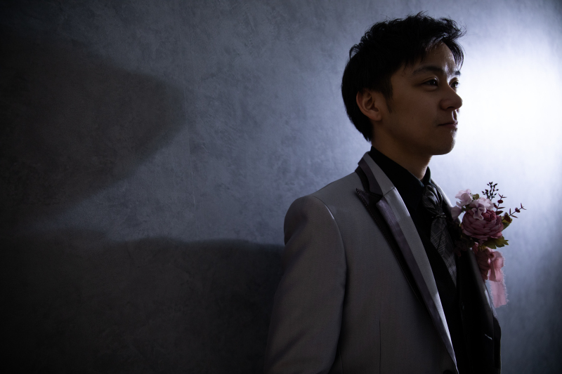 新郎様のソロショット