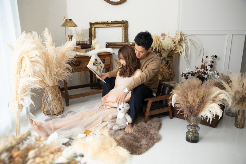 少しずつ膨らんでいくお腹が愛しい