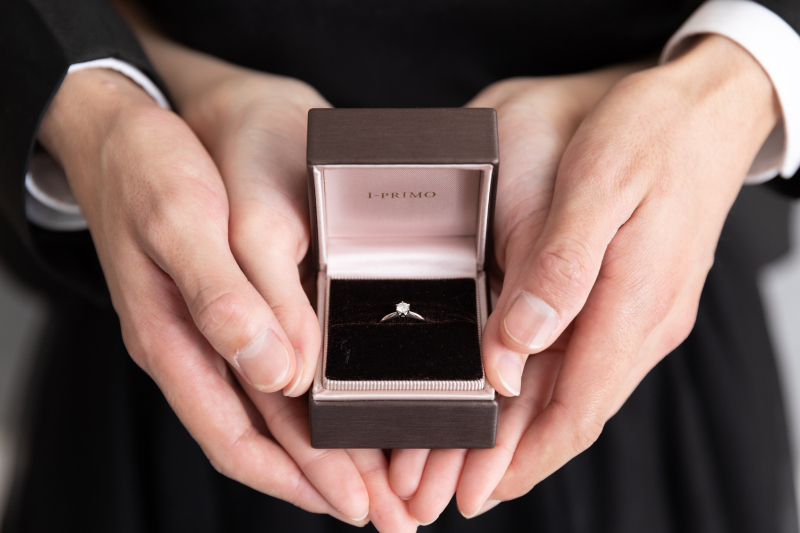 指輪ショット♡