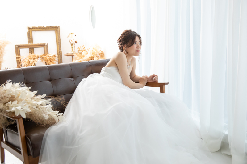 ドレス姿の写真は何枚も欲しい！