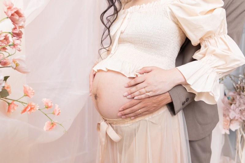 お腹のショット