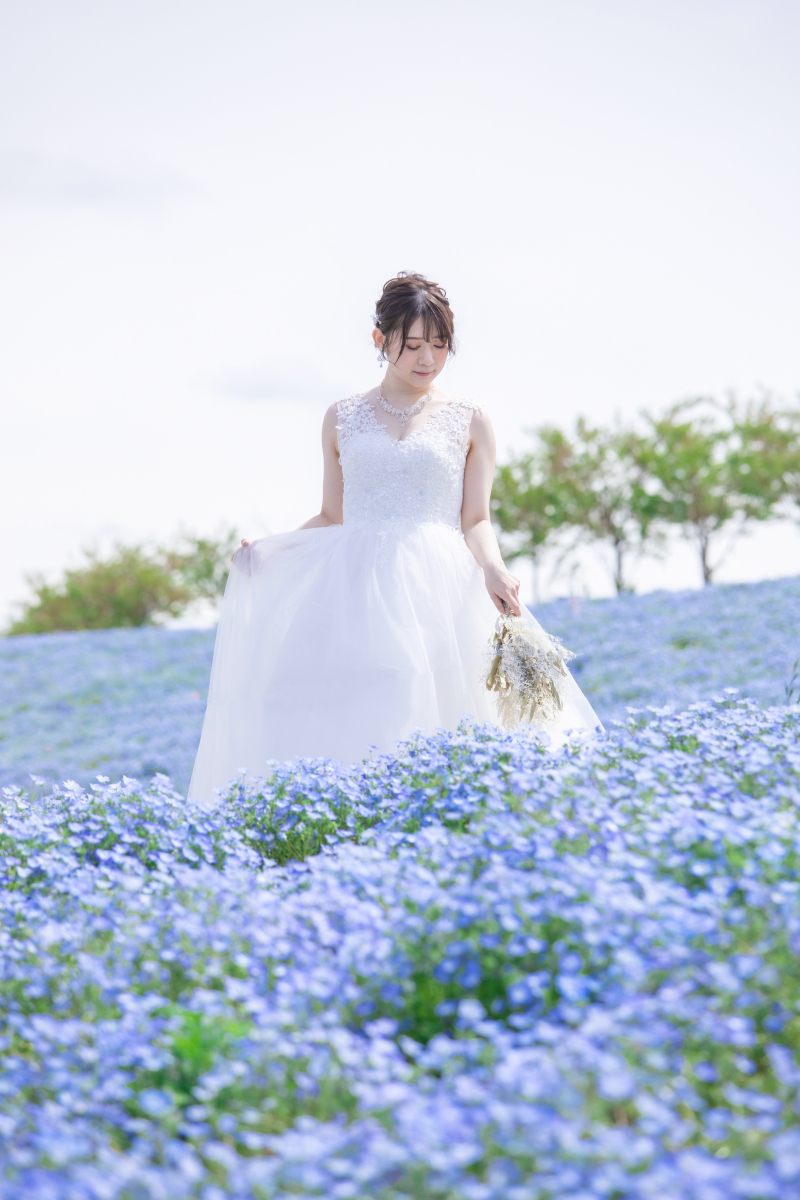 新婦様のソロショット