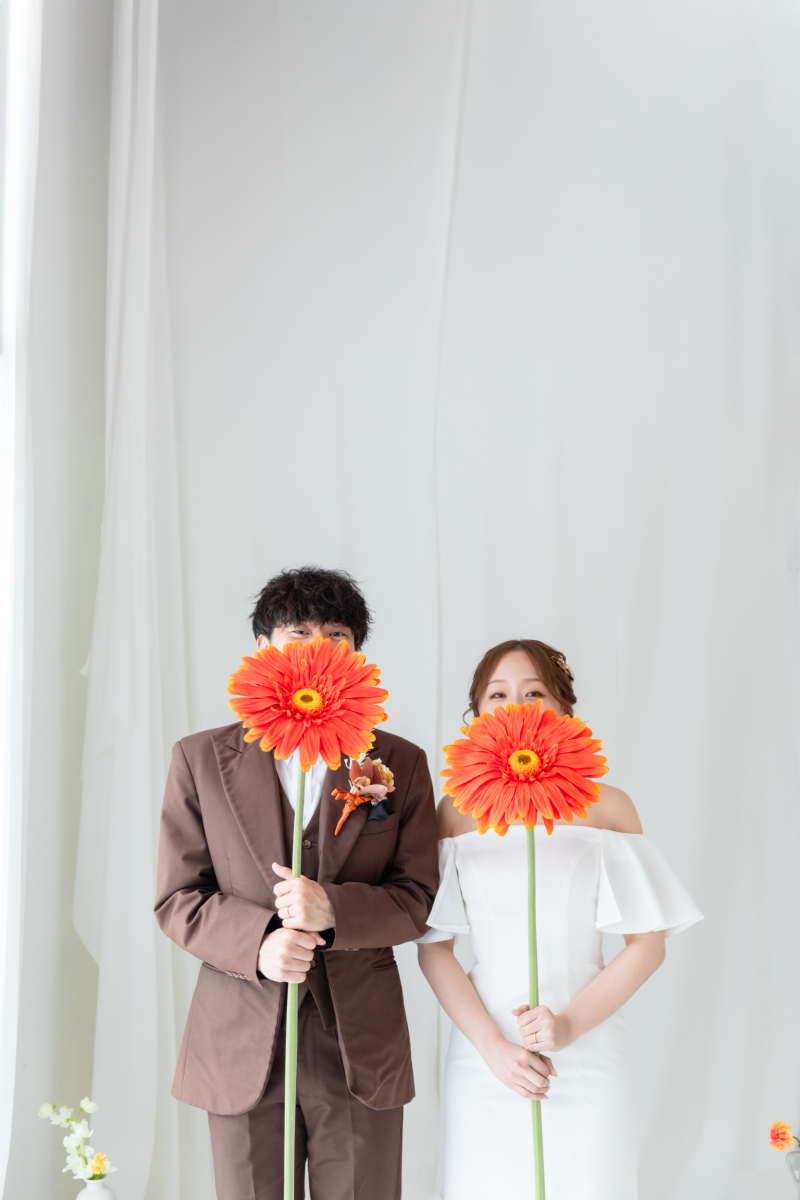 遊び心溢れる大人可愛いショット