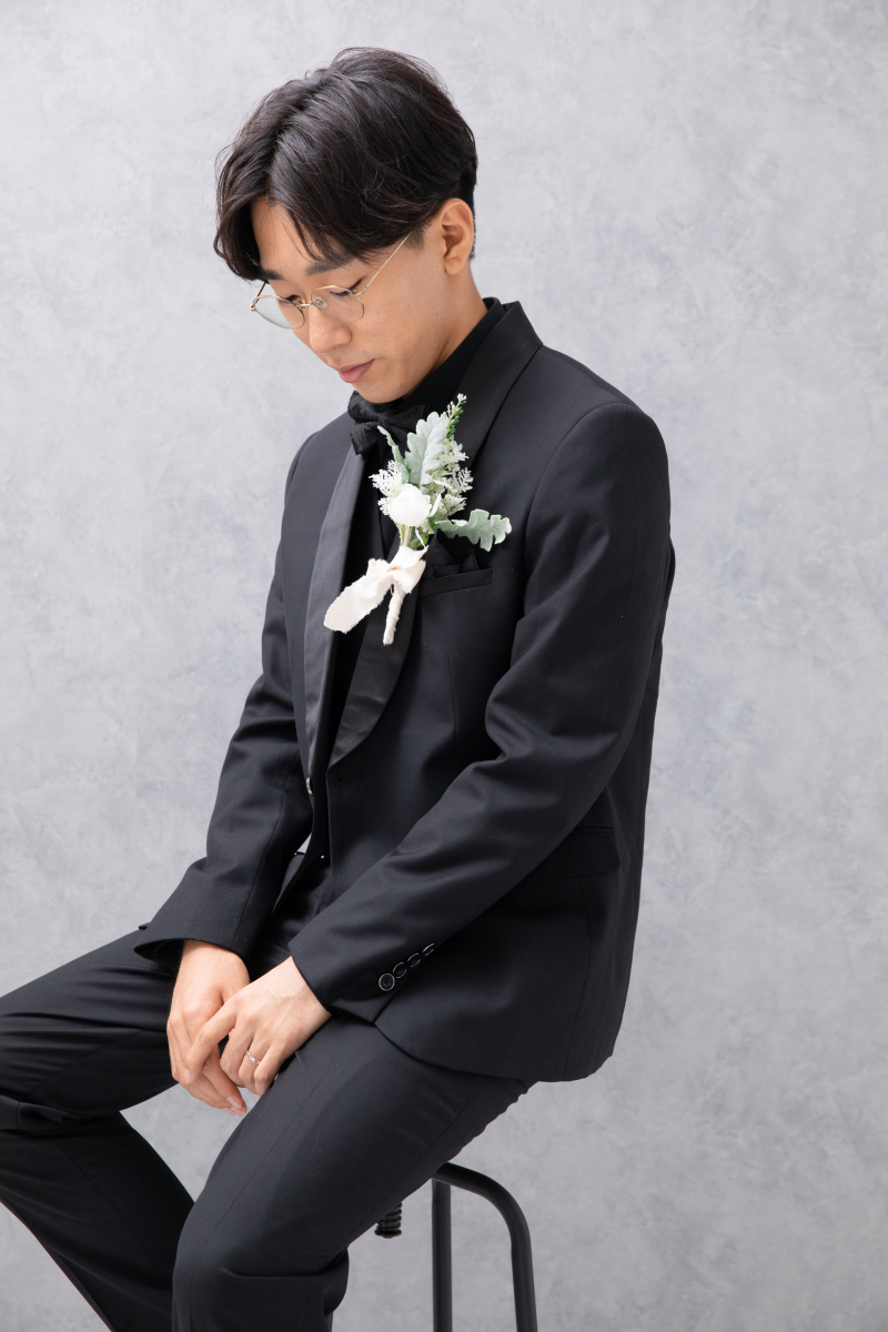 新郎様のソロショット