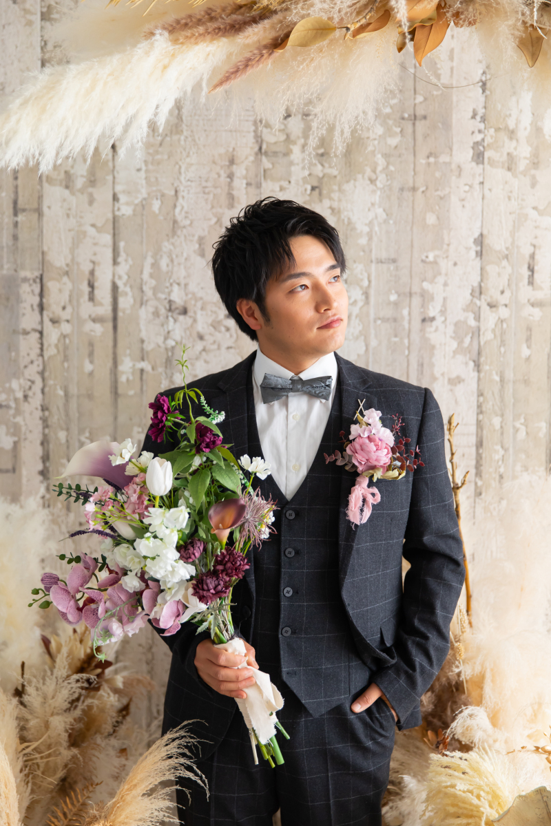 新郎様のソロショット