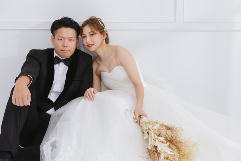 2着目はドレスにお着替えして