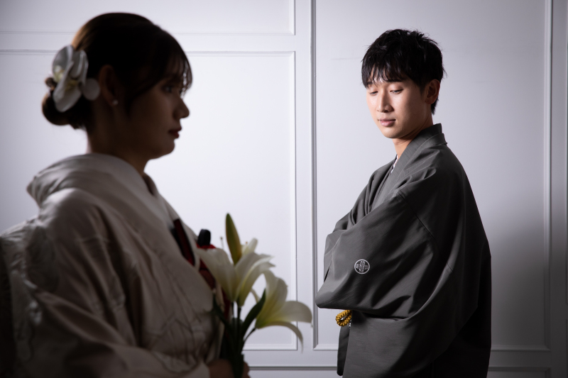 かっこよく旦那様のソロショットを