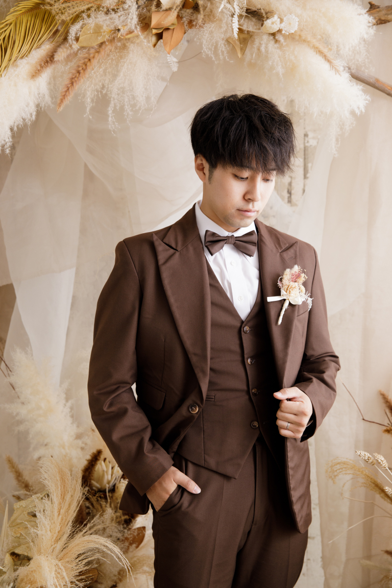 新郎様のソロショット