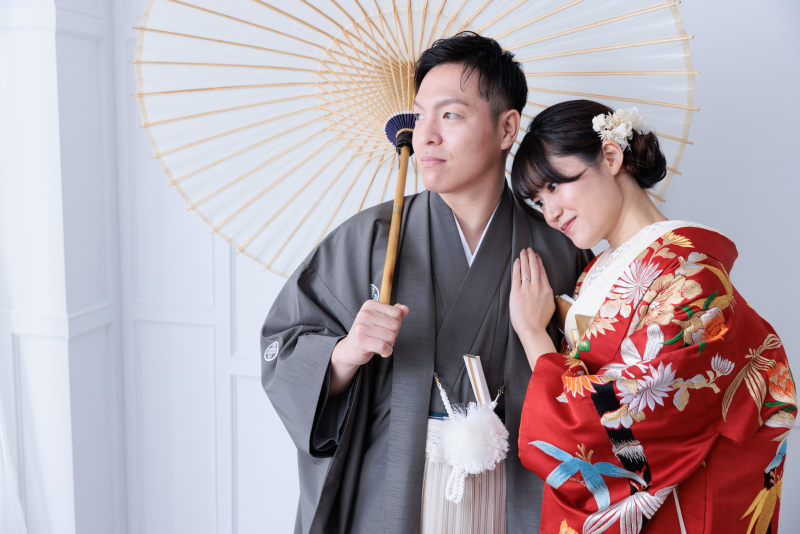 シンプルな背景だからこそ映えるお写真を