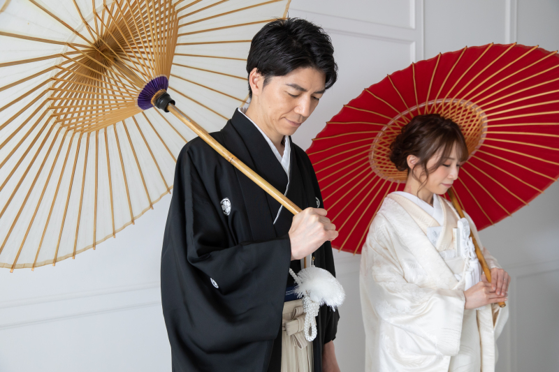 お二人でしっぽり撮影スタート