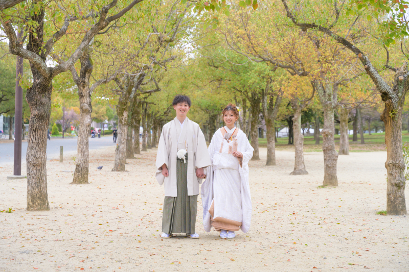 ナチュラルな景色の中で