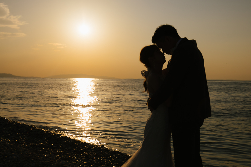 シルエットショット