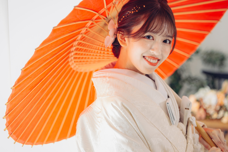 新婦様のソロショット