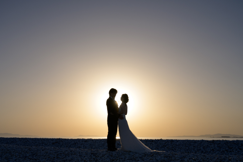 沈みゆくサンセットを眺めながら