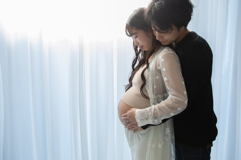 マタニティは臨月手前の時期に