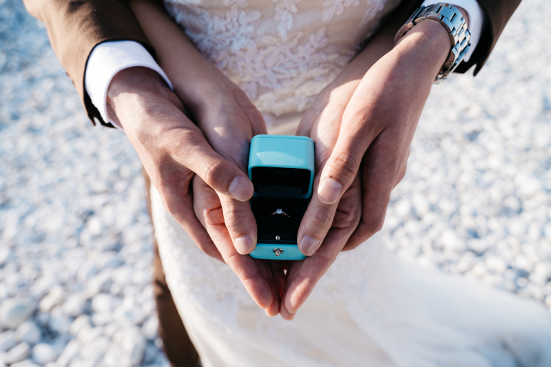 お二人の指輪も