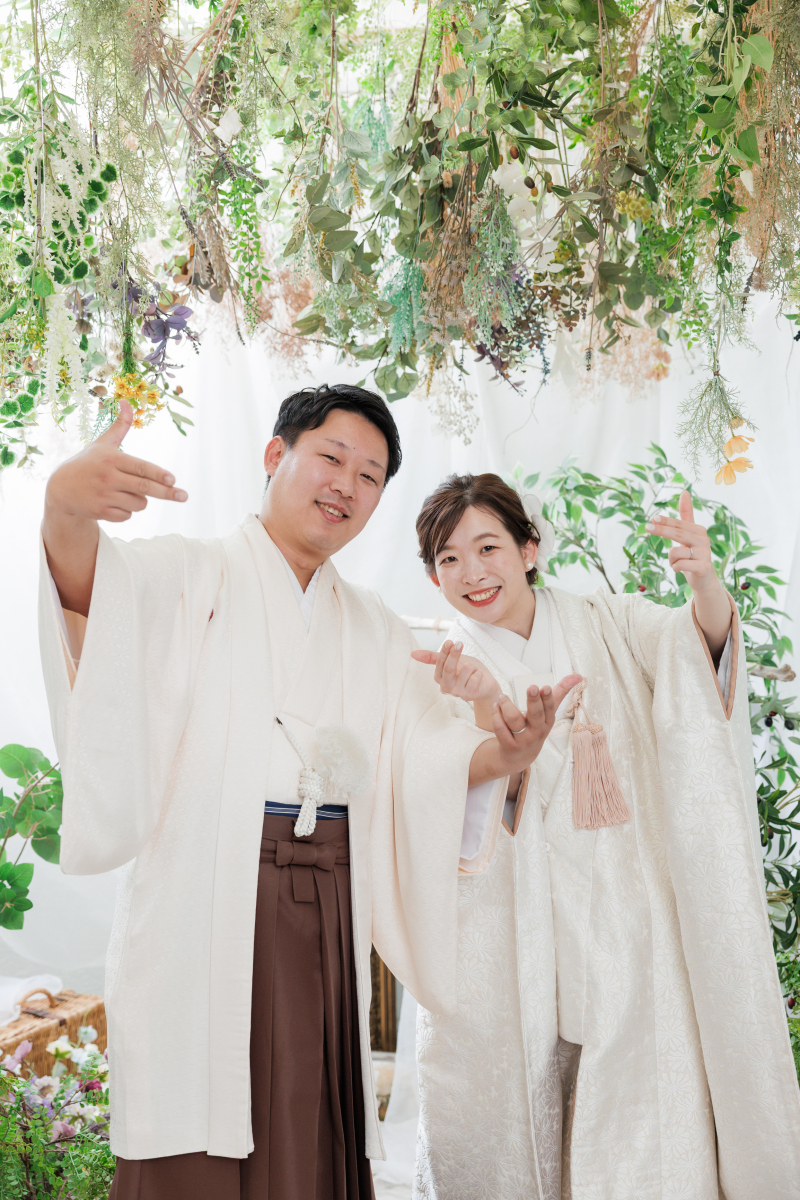 ラストはお2人らしく！