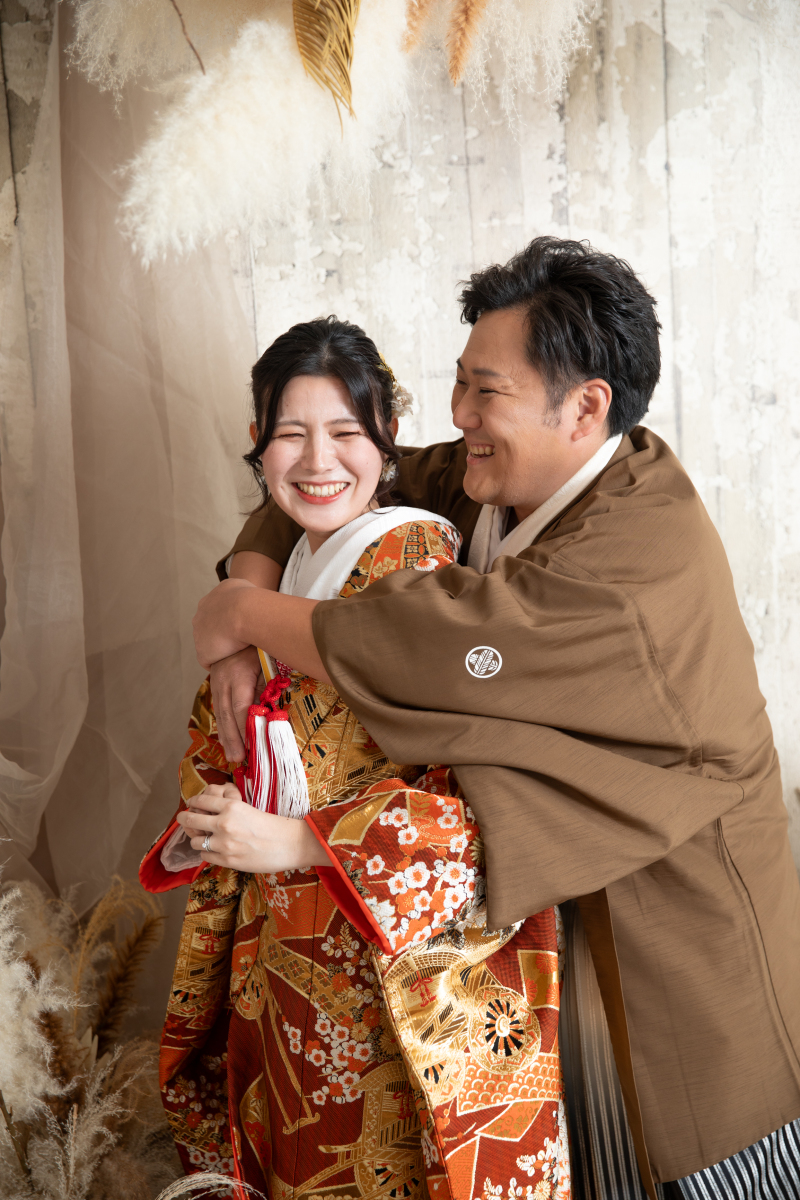 ぎゅっといつものふたりらしく