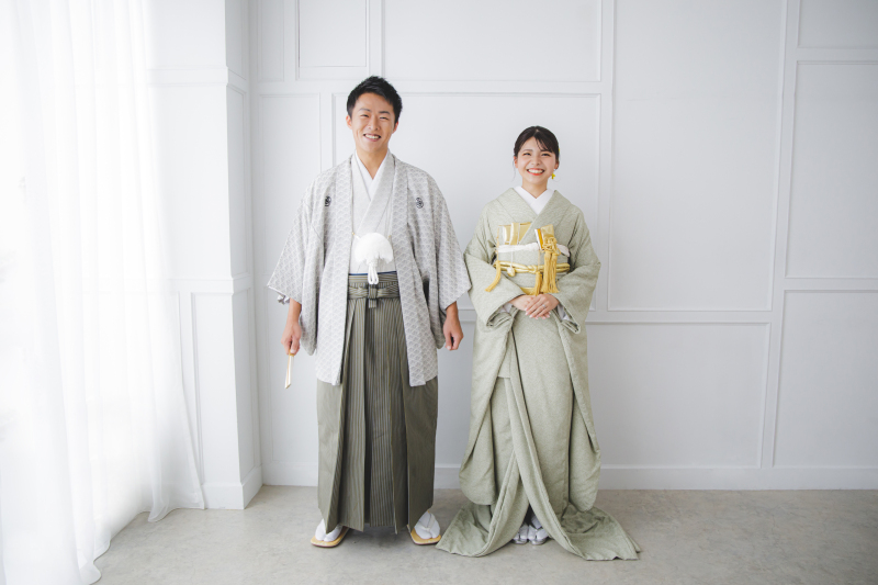 スタジオで快適な和装撮影★