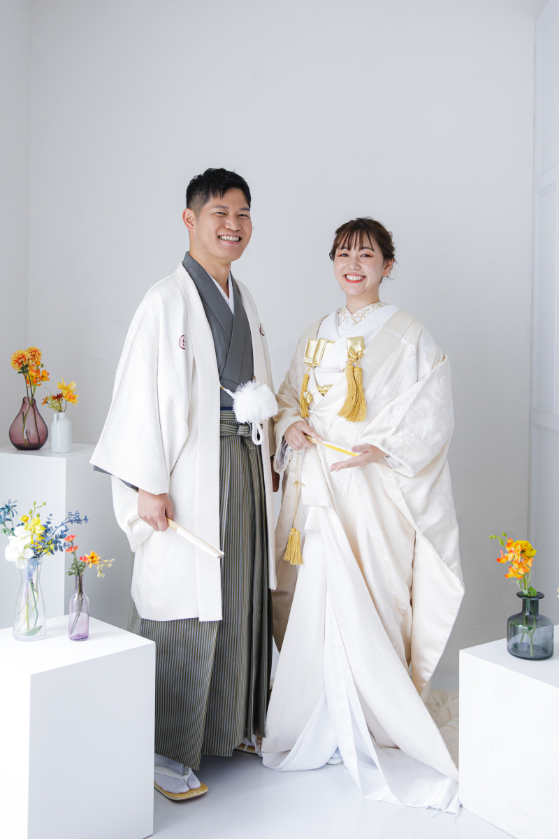 和装からお撮影スタート！