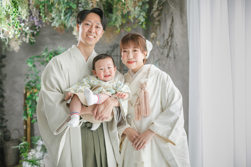 家族でスタジオとロケーション撮影♪