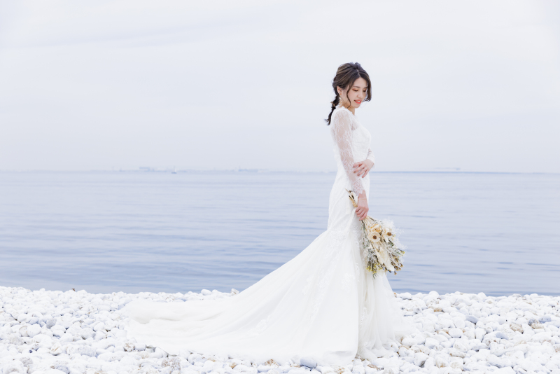 新婦様のソロショット