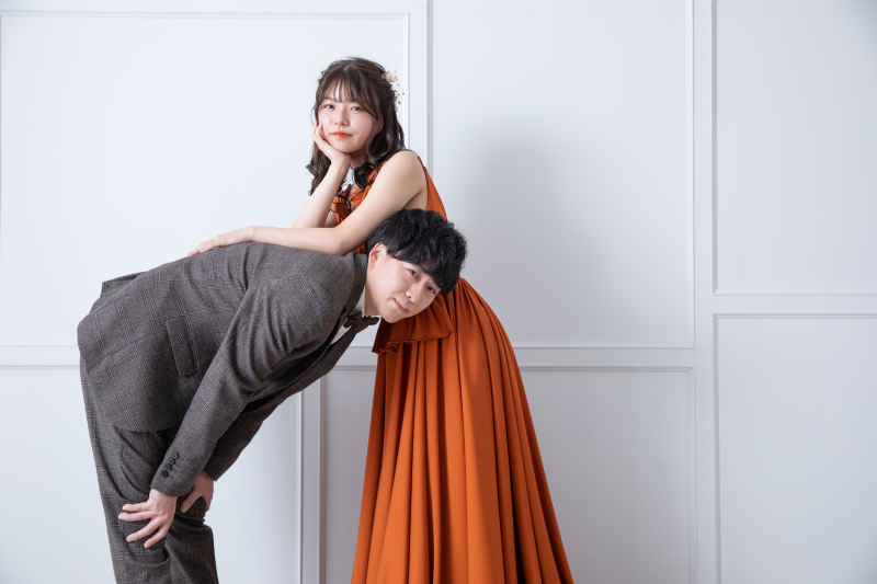 スタイリッシュに決まる白背景も