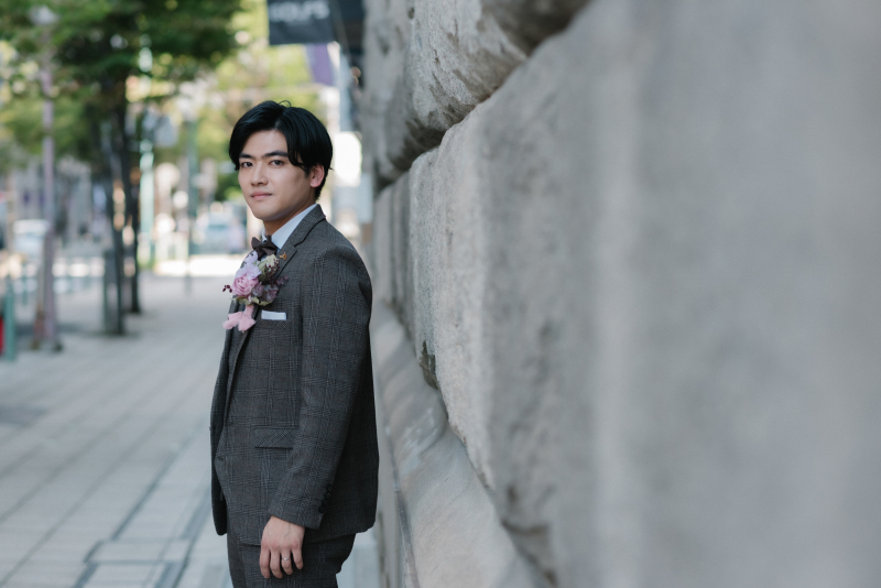 新郎様ソロショット✴︎