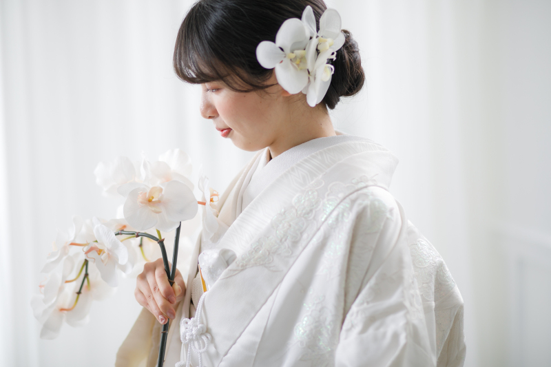 新婦ソロショット