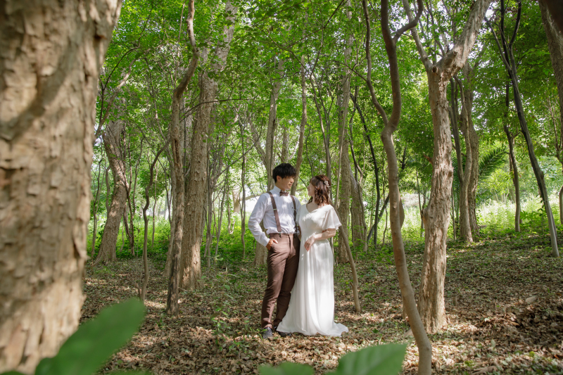 ウェディングドレスが映える新録ロケーション