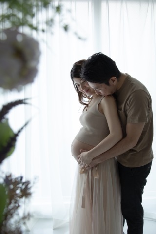 温もりを感じるマタニティフォト