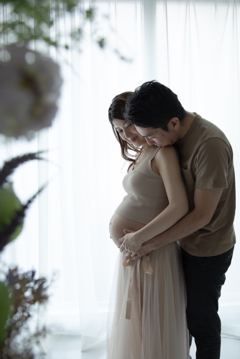 温もりを感じるマタニティフォト