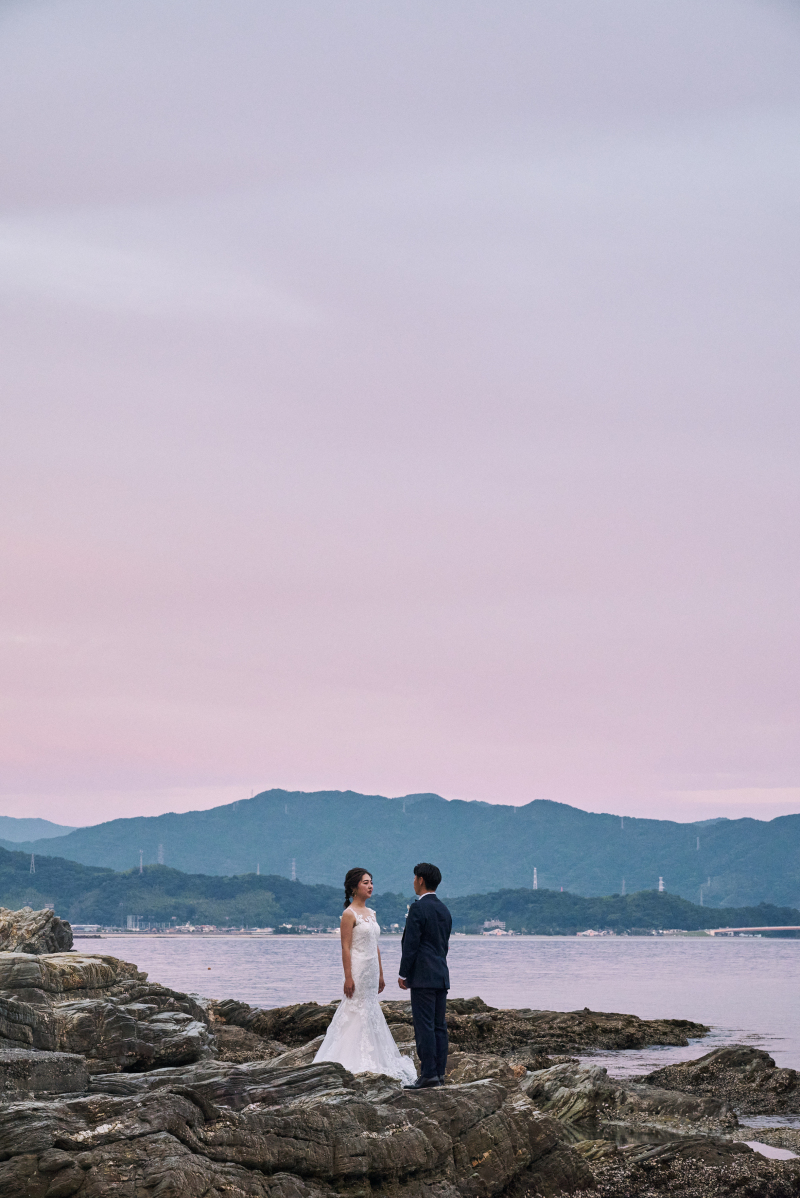 ピンク色の空に包まれた奇跡の一枚☆