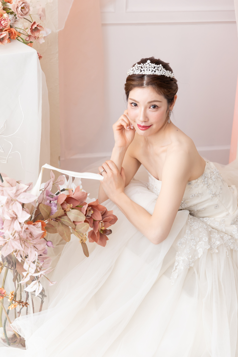花嫁様ソロショット