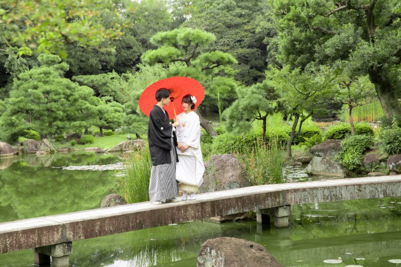 スタジオから２０分で行ける庭園で手軽にロケ撮影
