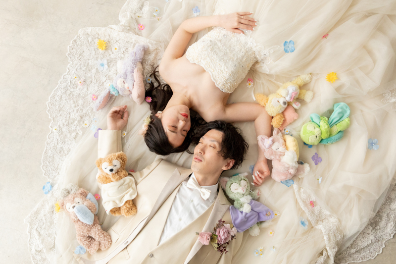 スタジオで可愛く和装&洋装撮影♪