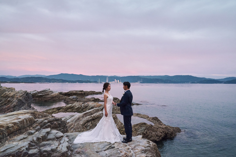 original photo wedding サンセット撮影